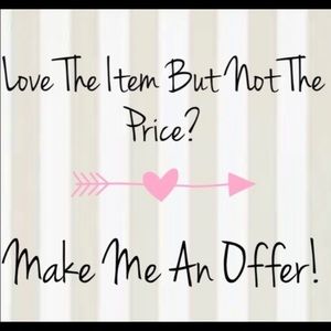 Make me an offer! We’ll figure out a fair price!